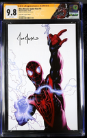 MILES MORALES SPIDER-MAN #10 CGC SS 9.8 JOE JUSKO NYCC EXCLUSIVE VIRGIN VARIANT0
