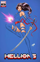HELLIONS #10 DAVID NAKAYAMA EXCLUSIVE VARIANT NM PSYLOCKE WOLVERINE X-MEN ARCADE0
