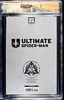 ULTIMATE SPIDER-MAN #2 CGC SS 9.8 TYLER KIRKHAM 4TH PRINT EXCLUSIVE VIRGIN VAR.1
