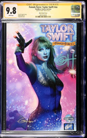 TAYLOR SWIFT #1 CGC SS 9.8 GREG HORN EXCLUSIVE VARIANT TRAVIS KELCE ENGAGEMENT0
