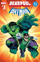 MARVEL DC BATMAN DEADPOOL #1 MCGUINNESS EXCLUSIVE VARIANT NM HULK GREEN LANTERN0
