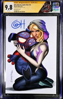 MILES MORALES SPIDER-MAN #25 CGC SS 9.8 GREG HORN EXCLUSIVE VIRGIN VARIANT GWEN0
