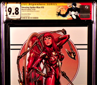 AMAZING SPIDER-MAN #10 CGC SS 9.8 MARK BROOKS EXCLUSIVE NYCC VIRGIN VARIANT MJ1
