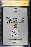 WOLVERINE #2 CGC SS 9.8 ADAMS EXCLUSIVE VARIANT X-MEN MCFARLANE HULK #340 HOMAGE1
