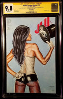 JUSTICE LEAGUE UNITED #12 CGC SS 9.8 ORIGINAL ART SKETCH ZATANNA BATMAN SUPERMAN0
