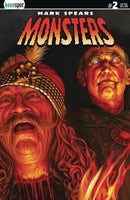 MARK SPEARS MONSTERS #2 2ND PRINT BEHEADED VARIANT NM DRACULA TERROR HORROR0
