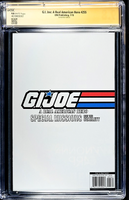 GI JOE #255 CGC SS 9.8 NATALI SANDERS EXCLUSIVE VARIANT SCARLETT DUKE BARONESS3
