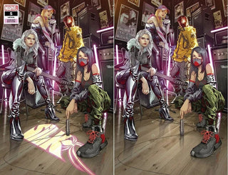 SILK #5 KAEL NGU EXCLUSIVE VARIANT SET NM SPIDER-MAN GWEN MILES VENOM BLACK CAT0