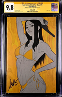 GUN HONEY BLOOD FOR BLOOD #1 CGC SS 9.8 ARTGERM SEXY 2ND PRINT VIRGIN VARIANT0
