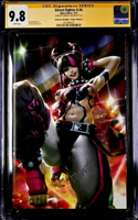 STREET FIGHTER 6 #4 CGC SS 9.8 DERRICK CHEW EXCLUSIVE VIRGIN VARIANT JURI RYU2
