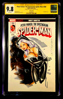 SPECTACULAR SPIDER-MAN #300 CGC SS 9.8 BLACK CAT ORIGINAL ART SKETCH MARVEL2
