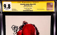 AMAZING SPIDER-MAN #797 CGC SS 9.8 DELL'OTTO EXCLUSIVE VIRGIN VARIANT RED GOBLIN1
