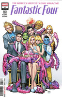 FANTASTIC FOUR #4 NM HUMBERTO RAMOS GALACTUS SILVER SURFER DR DOOM HERBIE MARVEL0
