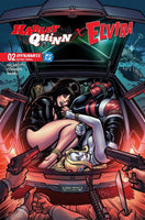 HARLEY QUINN X ELVIRA #2 HARDIN VARIANT NM MISTRESS OF THE DARK CLOWN PRINCESS0

