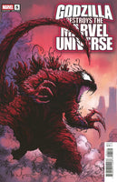 GODZILLA DESTROYS THE MARVEL UNIVERSE #5 DAVE WACHTER CARNAGE-ZILLA VARIANT NM0
