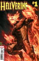 HELLVERINE #1 NM KENDRICK LIM AKIHIRO DAKEN DEMON WOLVERINE GHOST RIDER MEPHISTO0
