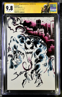 VENOM #1 CGC SS 9.8 MARK BAGLEY NEGATIVE VIRGIN VARIANT SPIDER-MAN 1ST LEE PRICE0
