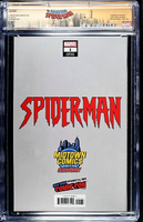 SPIDER-MAN #1 CGC SS 9.8 LEE BERMEJO NYCC EXCLUSIVE VIRGIN VARIANT VENOM CARNAGE1

