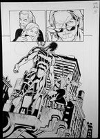 DEATHSTROKE #3 PAGE 10 ORIGINAL PUBLISHED ART SPLASH JOE BENNETT TITANS RAVAGER0
