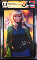 SYMBIOTE SPIDER-MAN #1 CGC SS 9.8 X2 GREG LAND ARTGERM 1:200 VIRGIN VARIANT GWEN0
