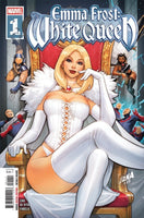 EMMA FROST THE WHITE QUEEN #1 NM DAVID NAKAYAMA WOLVERINE STORM X-MEN HELLFIRE0
