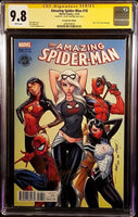 AMAZING SPIDER-MAN #18 CGC SS 9.8 J SCOTT CAMPBELL EXCLUSIVE VARIANT DEADPOOL0
