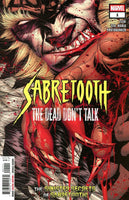  SABRETOOTH THE DEAD DON'T TALK #1 NM ADAM KUBERT WOLVERINE X-MEN MARVEL COMICS0
