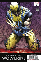 RETURN OF WOLVERINE #1 MCNIVEN 2ND PRINT ERROR VARIANT NM X-MEN LOGAN MARVEL0
