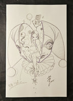 BATMAN DEADPOOL #1 PEACH MOMOKO NYCC EXCLUSIVE VIRGIN SKETCH VARIANT NM HARLEY0
