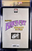 GIANT-SIZE BLACK CAT INFINITY SCORE #1 CGC SS 9.8 GREG HORN EXCLUSIVE VARIANT1
