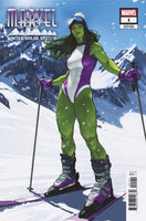 MARVEL WINTER BREAK SPECIAL #1 IVAN TALAVERA SKI VARIANT NM SEXY SHE-HULK X-MEN0
