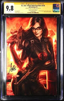 GI JOE #218 CGC SS 9.8 ARTGERM EXCLUSIVE VIRGIN VARIANT SNAKE EYES DUKE BARONESS2
