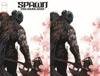 SPAWN THE DARK AGES #1 LIAM SHARP 2-BOOK SET NM TODD MCFARLANE BARBARIANS 11/190
