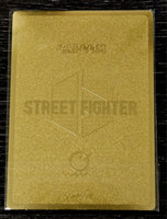 STREET FIGHTER E. HONDA LIMITED EDITION GOLD METAL CARD #14 CAPCOM CHUN-LI RYU1
