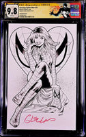 AMAZING SPIDER-MAN #25 CGC SS 9.8 GREG LAND 1:50 VIRGIN SKETCH VARIANT MARY JANE4
