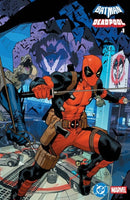 MARVEL DC BATMAN DEADPOOL #1 DAN MORA WRAPAROUND VARIANT NM WOLVERINE X-MEN JLA1

