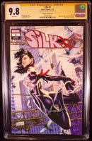 SILK #1 CGC SS 9.8 JAY ANACLETO EXCLUSIVE VARIANT SPIDER-MAN GWEN BLACK CAT MJ0
