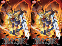 MAGIK #8 2-PACK PAREL VARIANT NM X-MEN MOONSTAR WOLVERINE GOBLIN QUEEN MARVEL0
