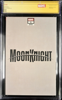 MOON KNIGHT #1 CGC SS 9.8 JOHN TYLER CHRISTOPHER EXCLUSIVE VIRGIN VARIANT MARVEL1
