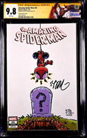 AMAZING SPIDER-MAN #26 CGC SS 9.8 SKOTTIE YOUNG EXCLUSIVE VARIANT MS MARVEL DIES2
