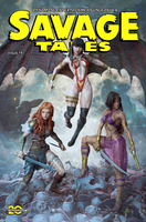 SAVAGE TALES #1 BJORN BARENDS VARIANT NM SEXY VAMPIRELLA RED SONJA DEJAH THORIS0
