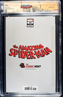  AMAZING SPIDER-MAN #49 CGC SS 9.9 LUCIO PARRILLO EXCLUSIVE VIRGIN VARIANT1
