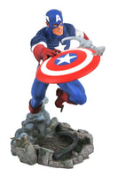 MARVEL GALLERY CAPTAIN AMERICA 10" PVC DIORAMA TOY FIGURE STATUE AVENGERS SHIELD3
