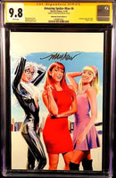 AMAZING SPIDER-MAN #6 CGC SS 9.8 MIKE MAYHEW EXCLUSIVE VIRGIN VARIANT BLACK CAT0
