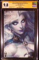 LADY DEATH MALEVOLANT DECIMATION #1 CGC SS 9.8 ARTGERM EXCLUSIVE VARIANT LE 6000
