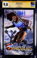 THUNDERCATS #1 CGC SS 9.8 GREG HORN EXCLUSIVE 2-BOOK VARIANT SET LION-O CHEETARA1
