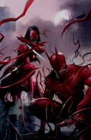 EDGE OF VENOMVERSE #1 MATTINA EXCLUSIVE VIRGIN VARIANT NM DAREDEVIL ELEKTRA0
