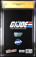 GI JOE #218 CGC SS 9.8 ARTGERM EXCLUSIVE VIRGIN VARIANT SNAKE EYES DUKE BARONESS1
