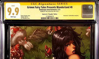 GRIMM FAIRY TALES PRESENTS WONDERLAND #8 CGC SS 9.9 MINT EBAS VARIANT NOT 9.81
