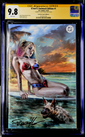 G'NORT'S SWIMSUIT EDITION #1 CGC SS 9.8 PARRILLO EXCLUSIVE VARIANT HARLEY QUINN0
